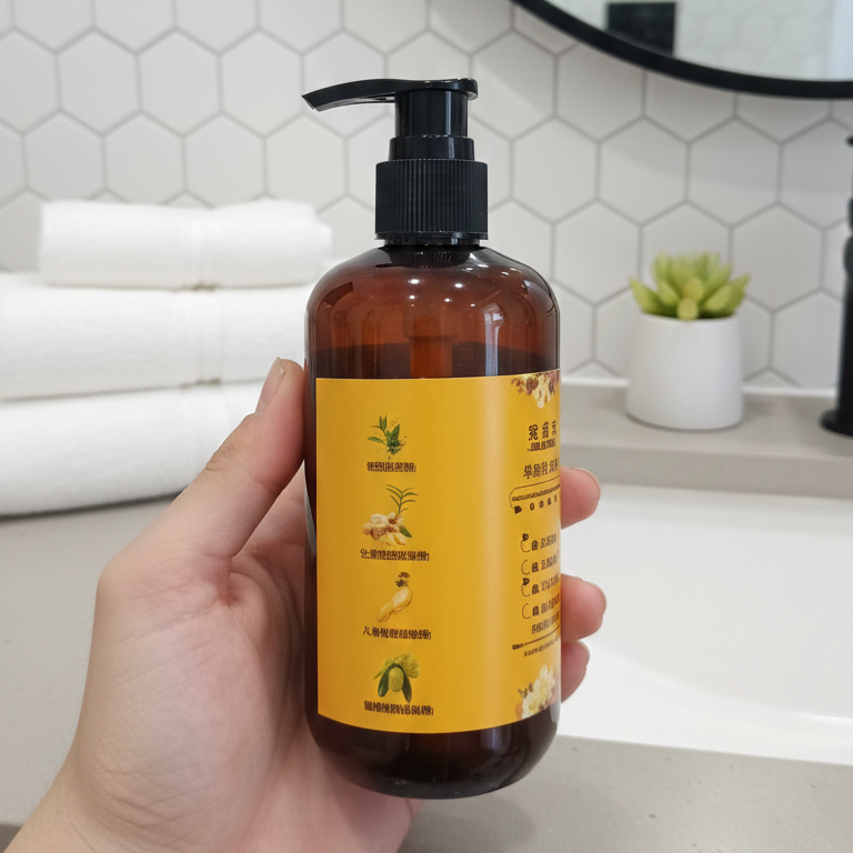 Fa Le Mei Single Agent Floral Pure Dye Shampoo With Plant Extract Instant Gray Hair Coverage